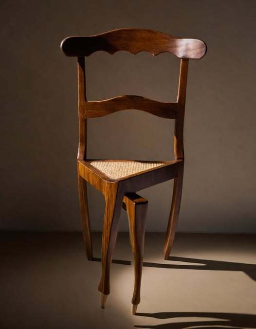 Image évoquant une chaise jambes croisées la pause et la présence à soi — article sur la posture thérapeutique par Florence Jeux