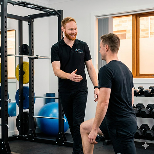 The norden physio, lunge demonstration