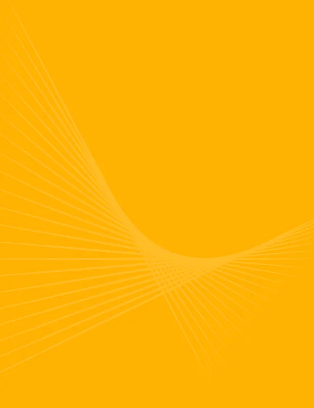 Abstract yellow background with curved lines forming a wave pattern.