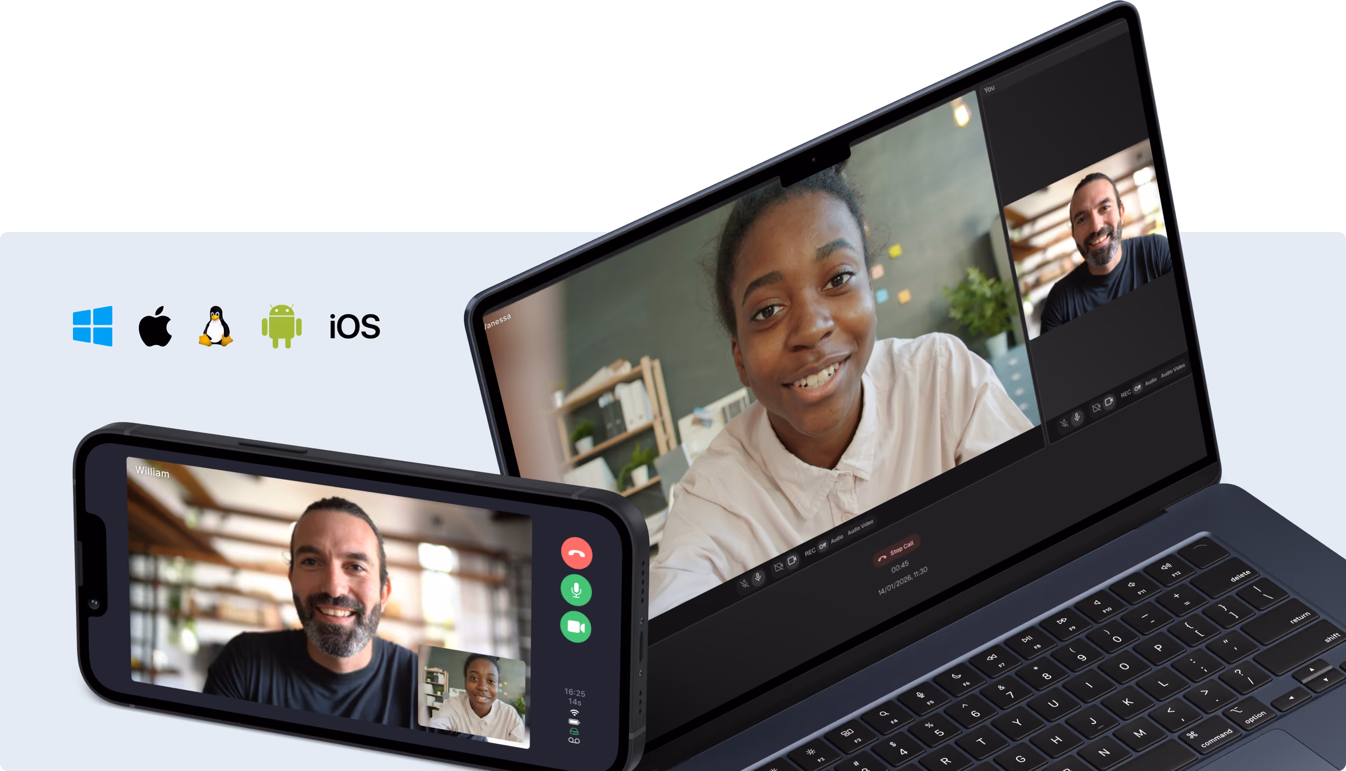 The NowMax app works on all types of devices like Apple, iOS, Windows and android.