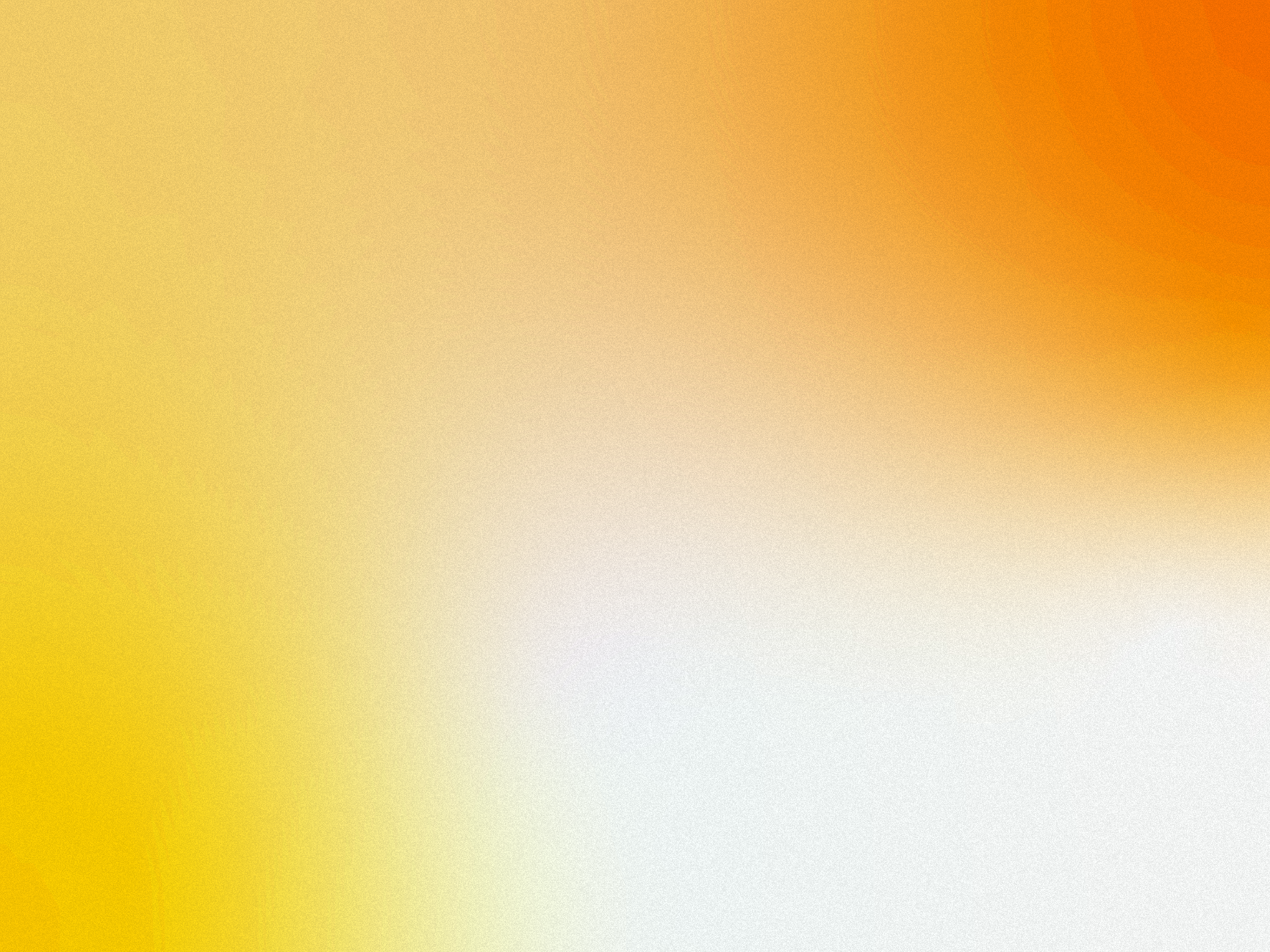 Gradient background blending yellow, white, and orange colors.