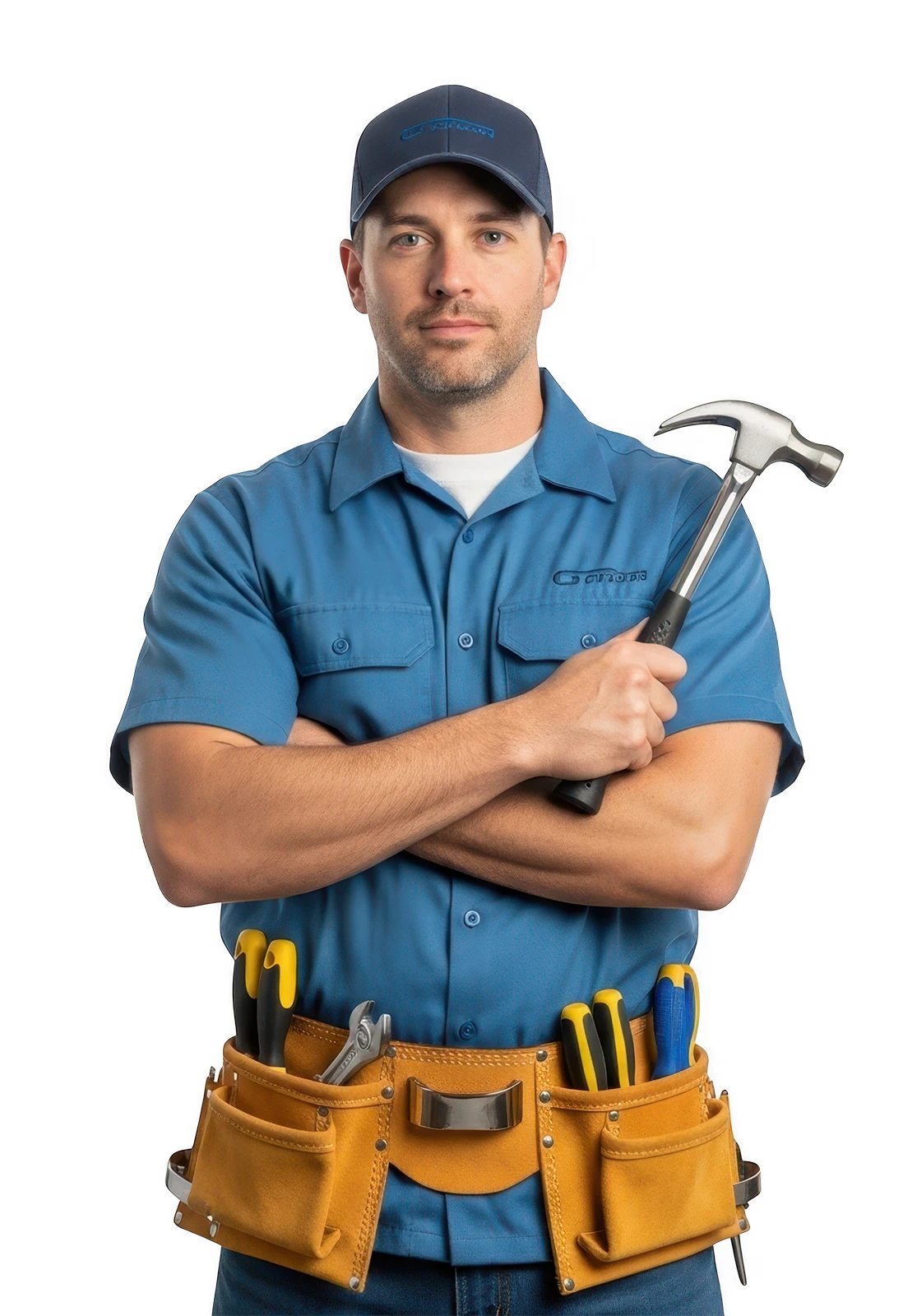 image of plumber fixing a sink
