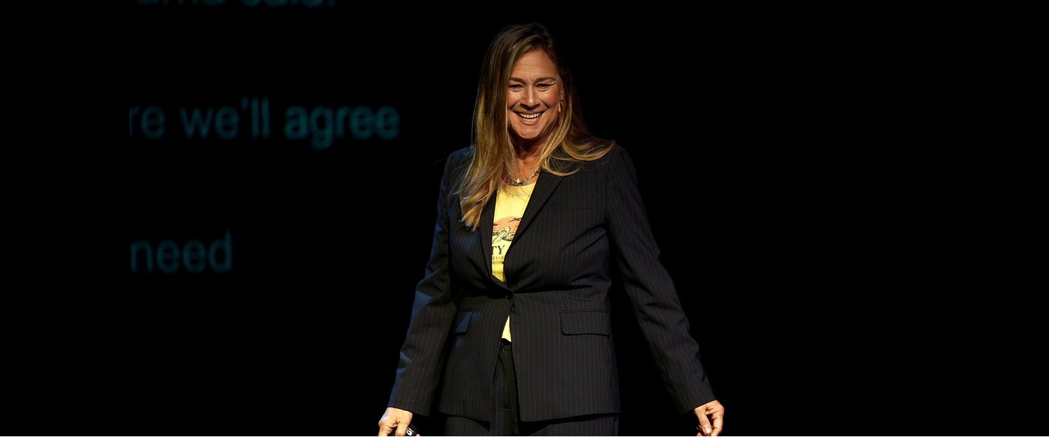 Kaye Doiron on stage