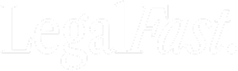 LegalFast wordmark logo with italicized word 'Fast' and period at the end.