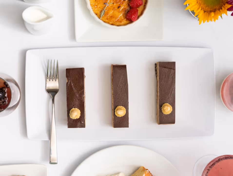 Dessert at the Lighthouse Grill