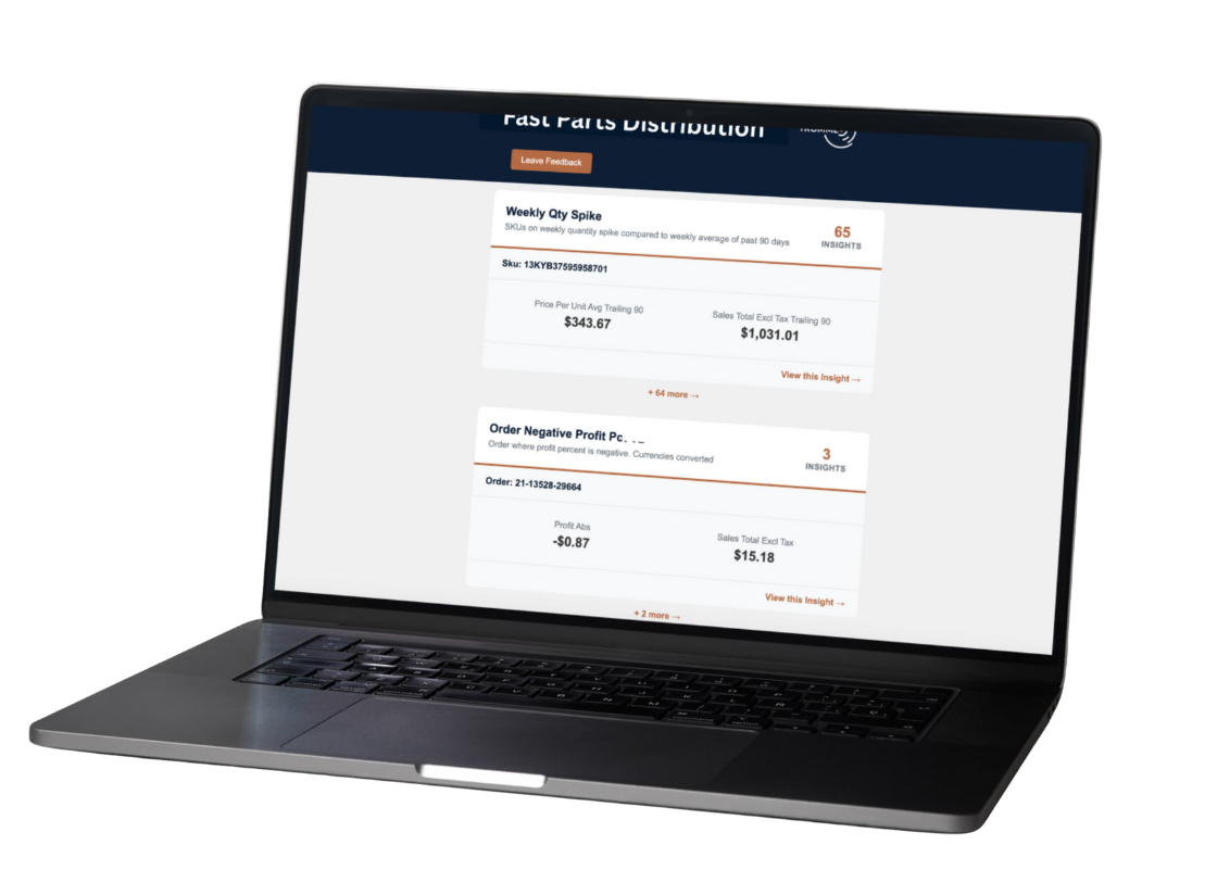 Tromml eCommerce AI solutions interface