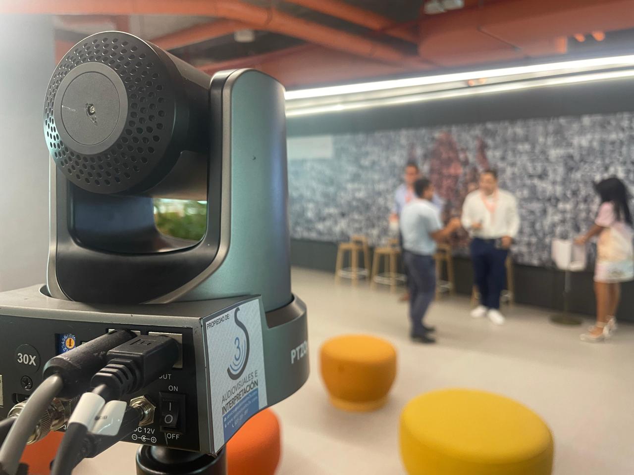 Live streaming and hybrid event production setup Panama City