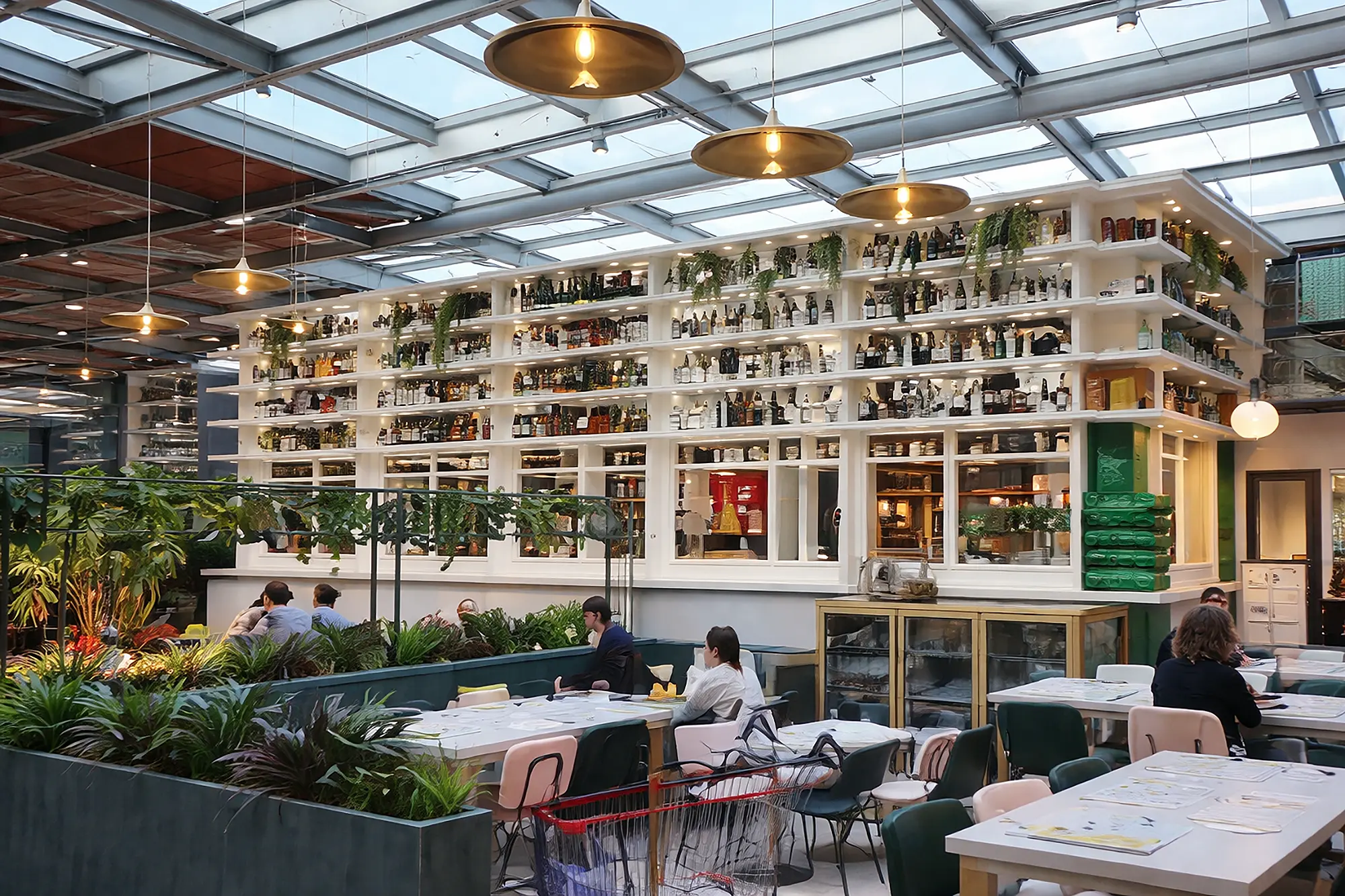 Centre Commercial La Part-Dieu, Lyon — Les Ateliers de Reims