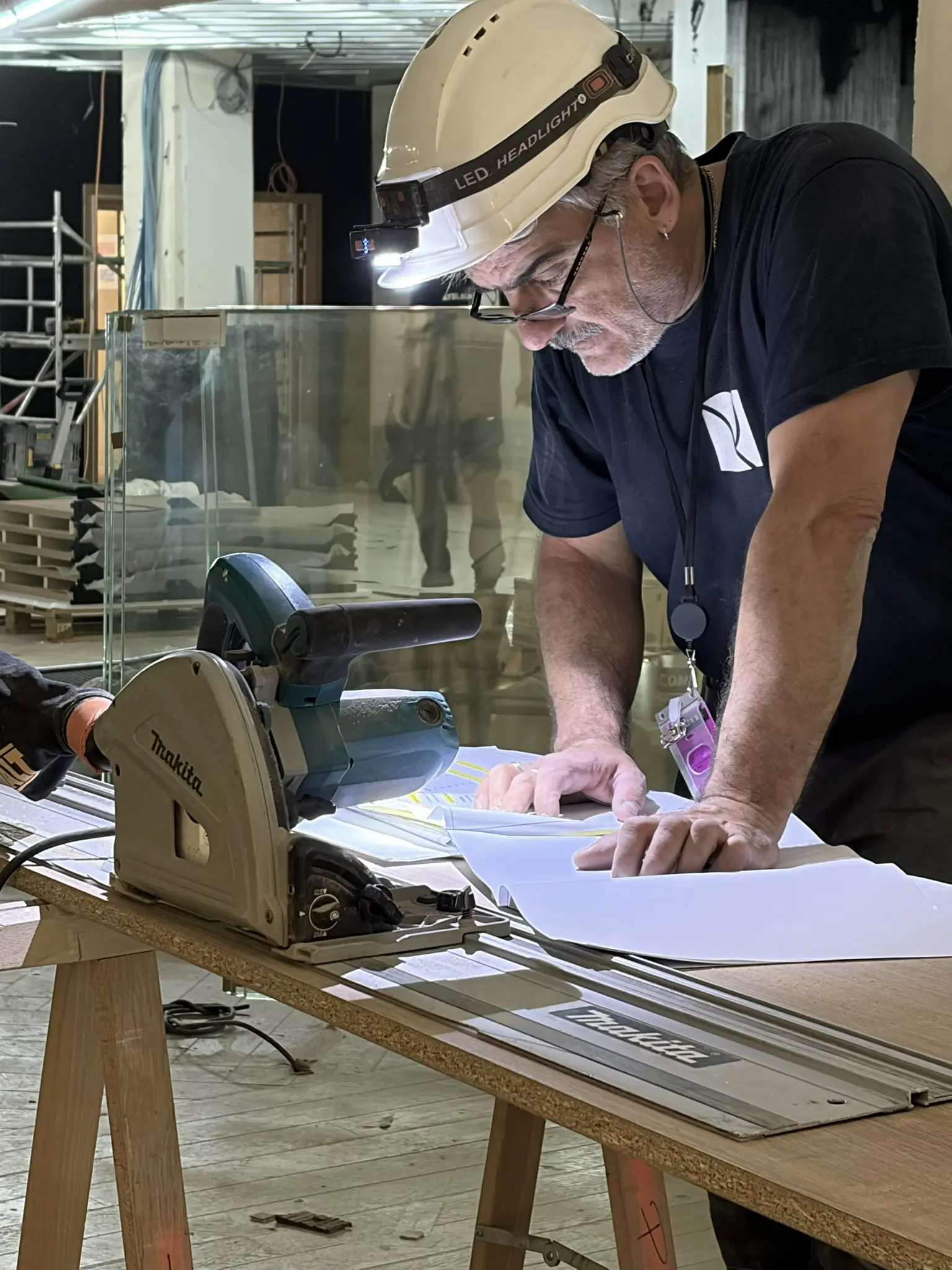 Équipe Les Ateliers de Reims en chantier