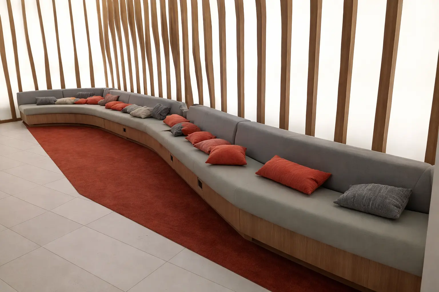 Menuiseries intérieures siège Nestlé — Les Ateliers de Reims