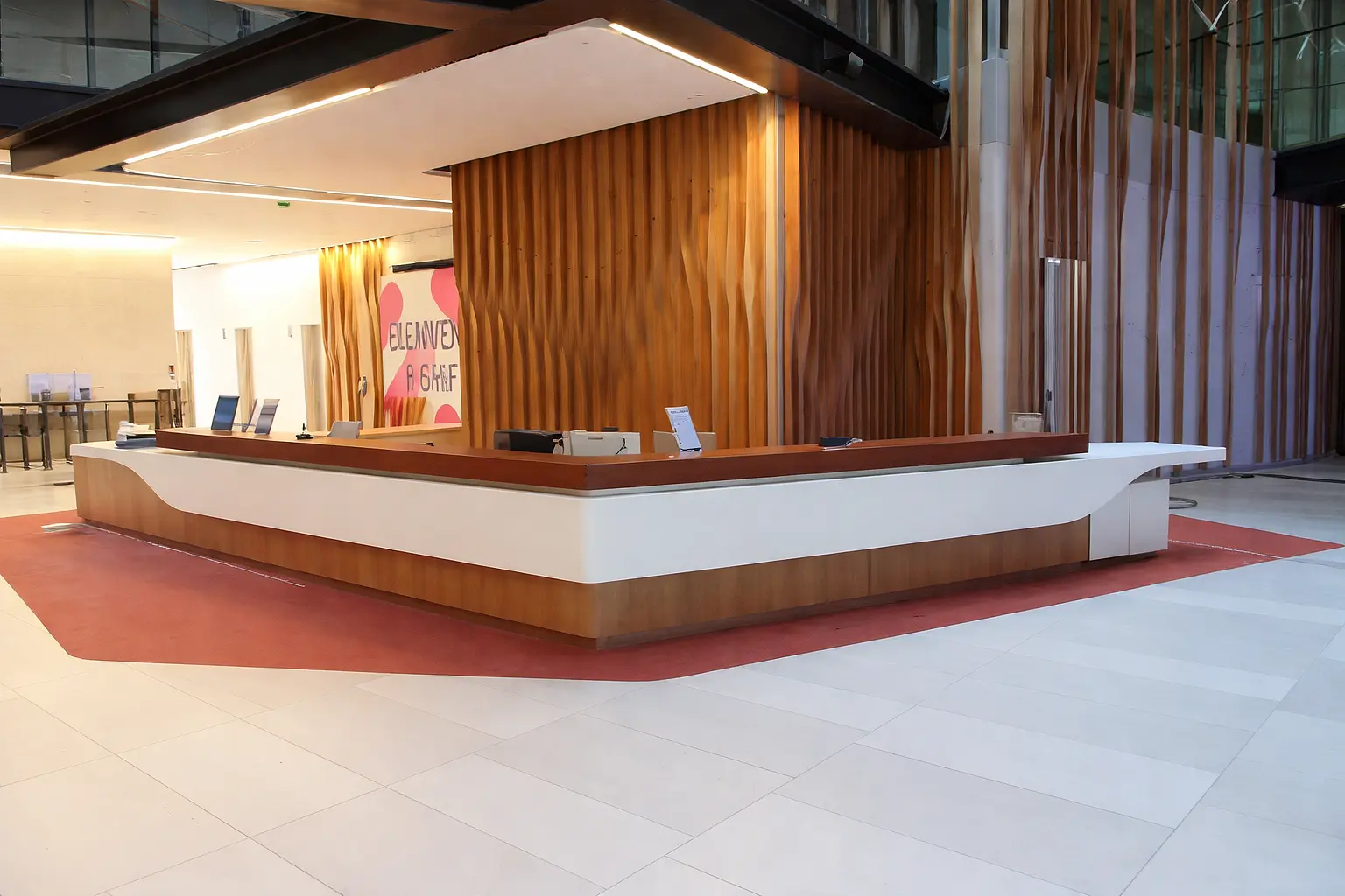 Menuiseries intérieures siège Nestlé — Les Ateliers de Reims