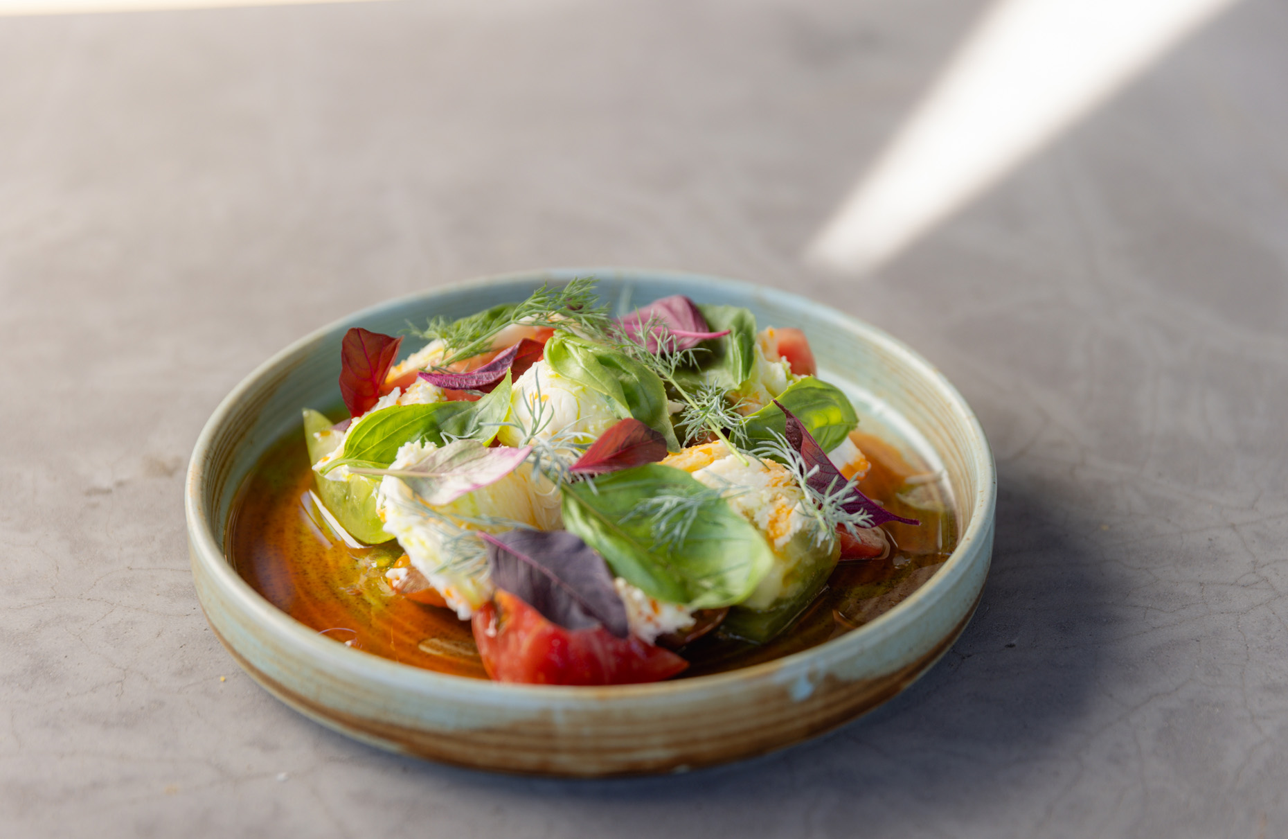 Professional photograph of a meal.