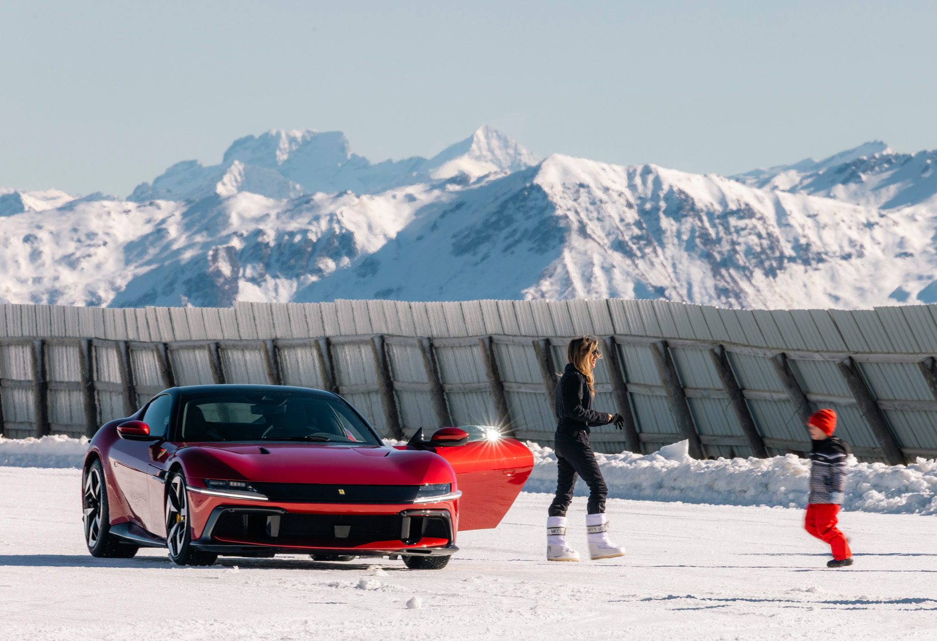 Commercial Photography, Ferrari in Queenstown NZ Commercial Photography, Ferrari in Queenstown NZ 