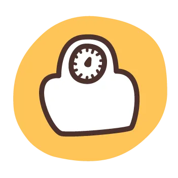 Icon of weight scales