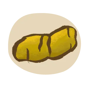 Icon of yellow cat poo