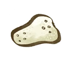 White, clear mucousy or foamy cat vomit icon