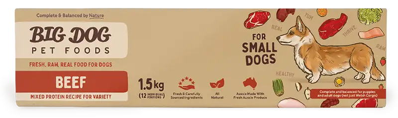 Big Dog Beef for Small Dogs