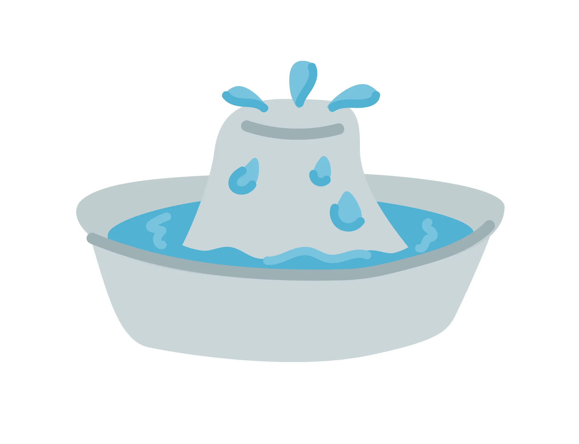stainless steel drinking fountain icon
