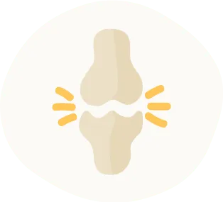 an icon representing superior joint and bone health