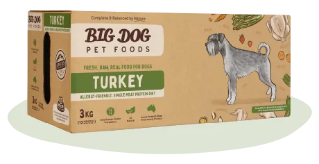 Big Dog Pet Foods Turkey Single Protein Diet