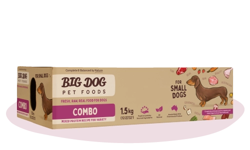 Combo Raw Dog Food for Small Dogs