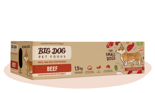 Beef Raw Dog Food for Small Dogs