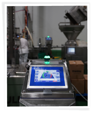 Metal detectors used throughout the Big Dog production facility