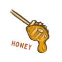 Raw bush honey