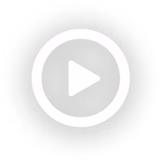 White play button icon inside a circle on a black background.