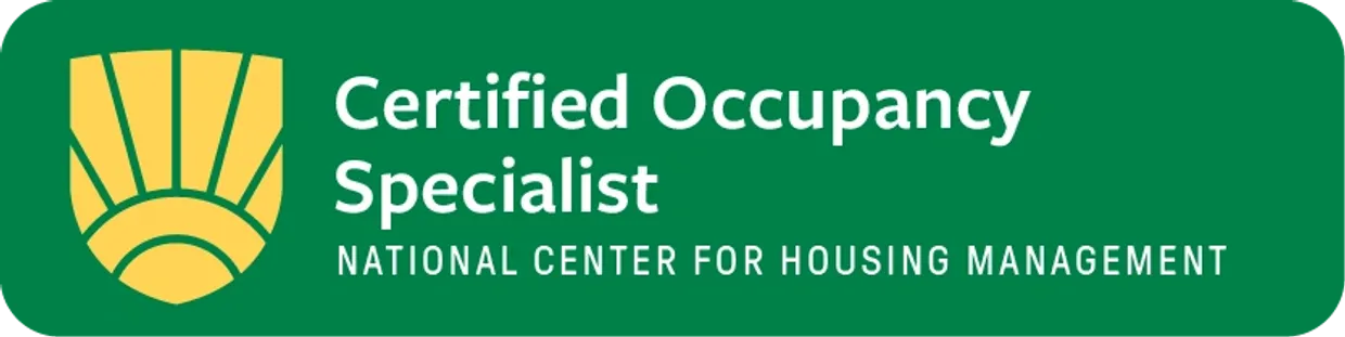 Certified Occupancy Specialist National Center for Housing Management