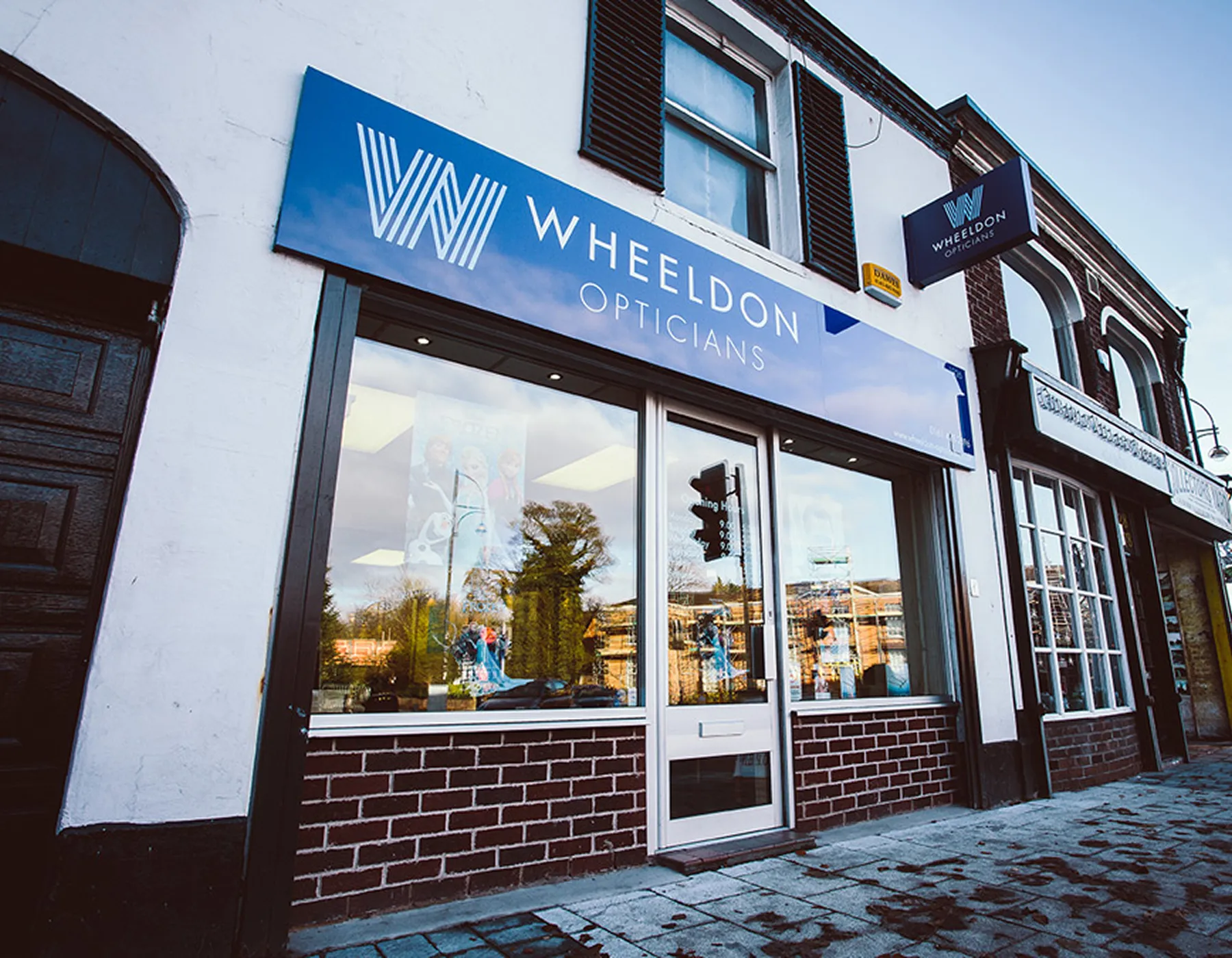 Wheeldon Opticians Cheadle practice providing comprehensive eye care and eyewear services