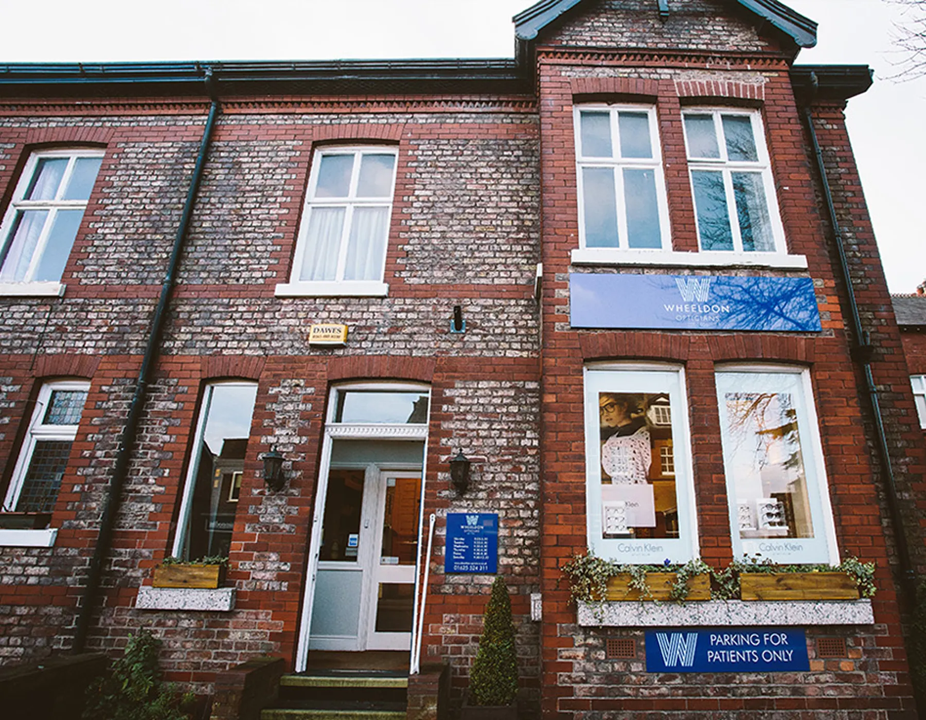 Wheeldon Opticians independent opticians practice in Wilmslow with patient parking