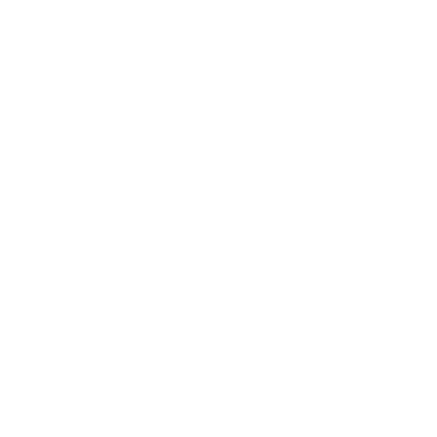Ein weißes Standort-Pin-Symbol vor schwarzem Hintergrund.