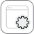 Webflow website maintenance services icon
