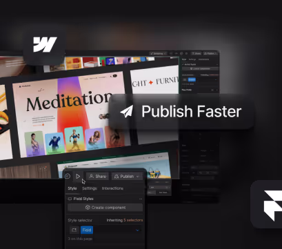 Webflow and Framer development