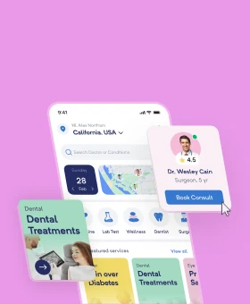 Healthcare UI UX design services