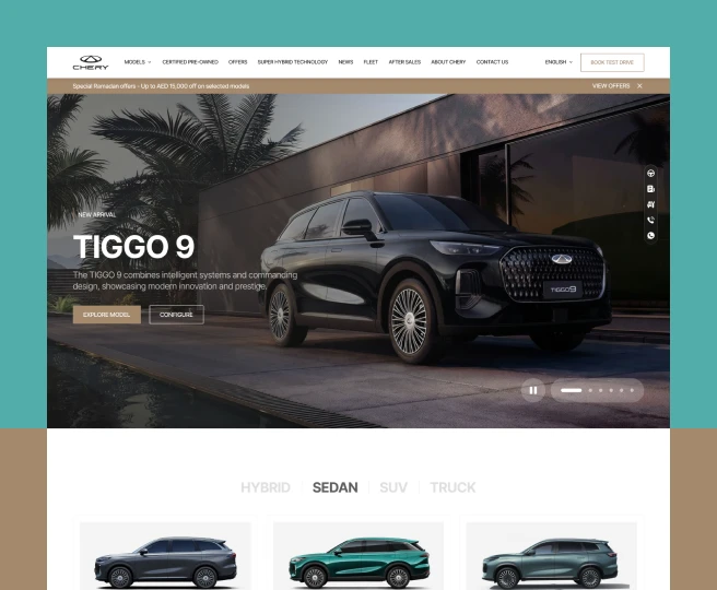 Chery project by musemind