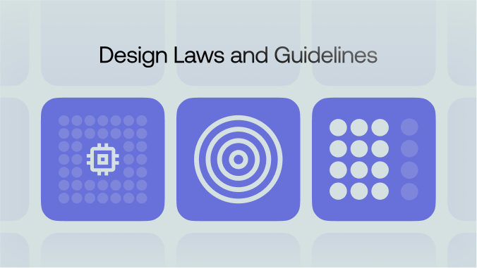 Design Laws and Guidelines
