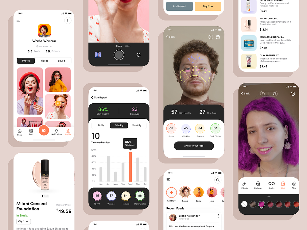 interactive mobile app design
