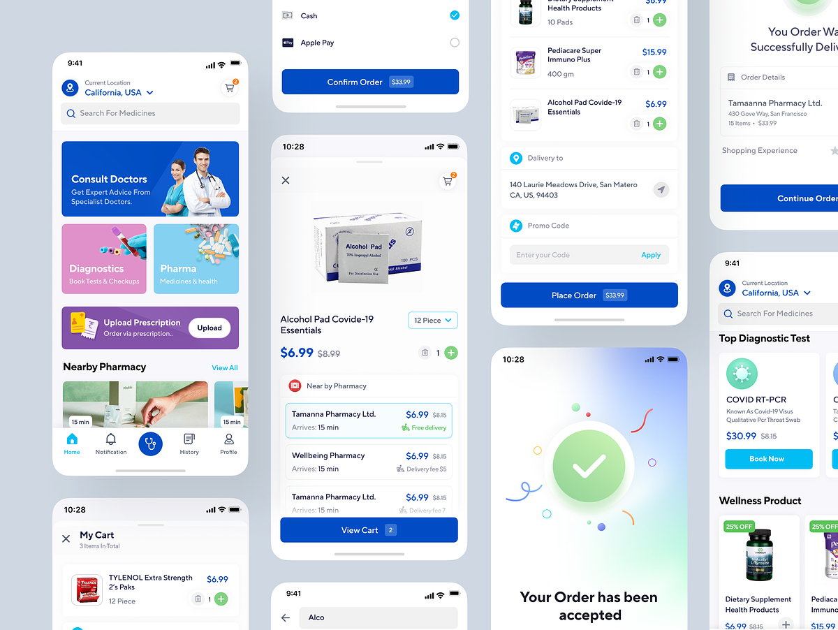 user engagement app interface
