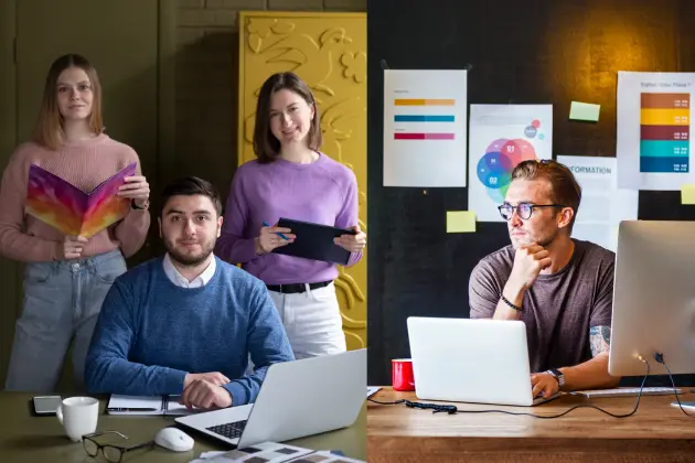 freelance graphic logo designer vs agency