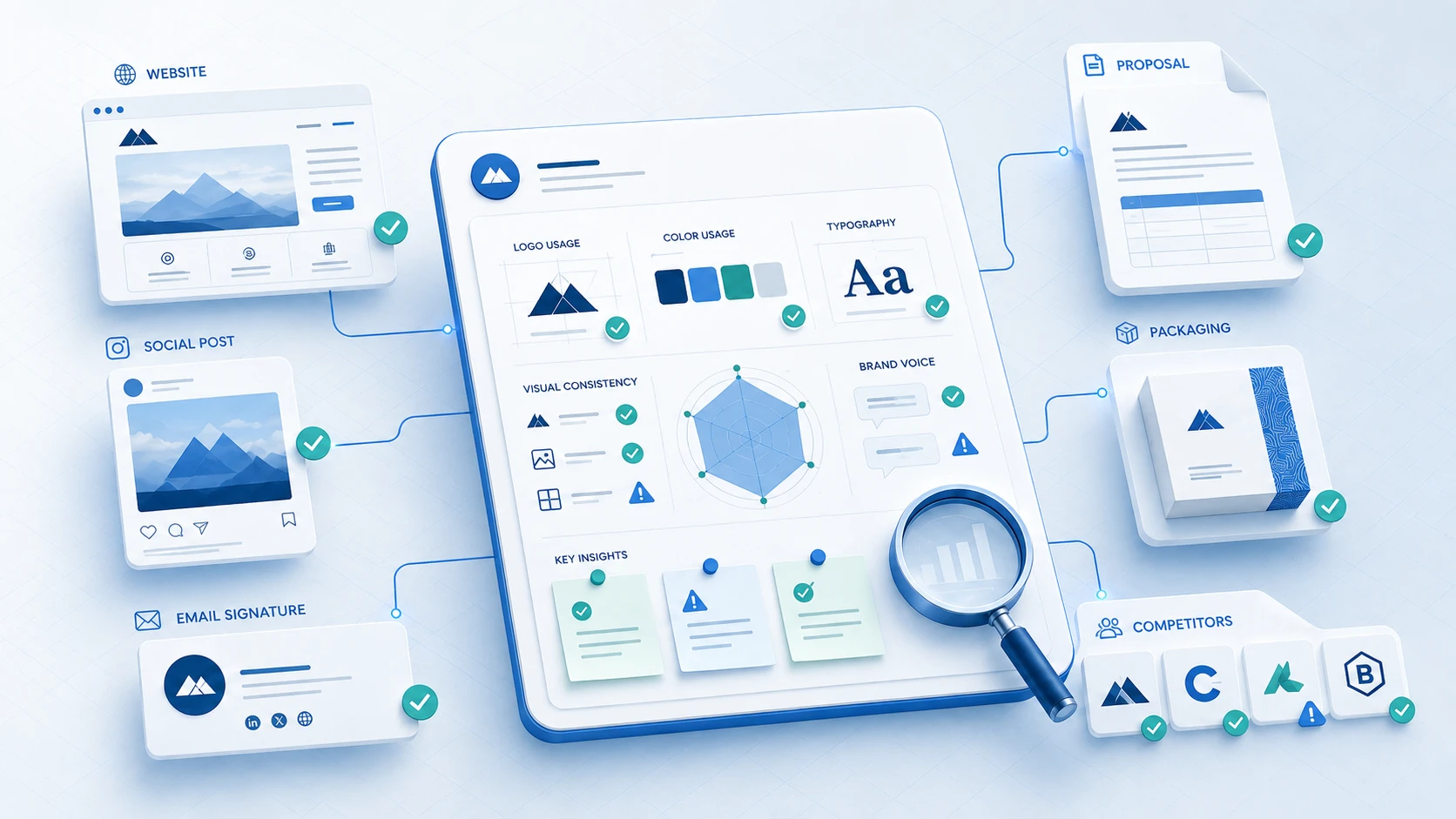brand audit process worksheet