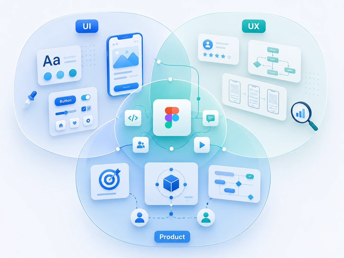 ui ux product designer role overlap