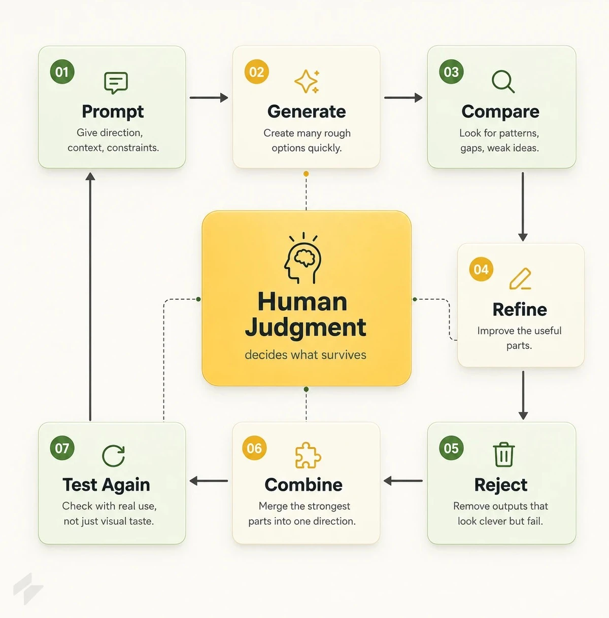 human judgment ai design workflow