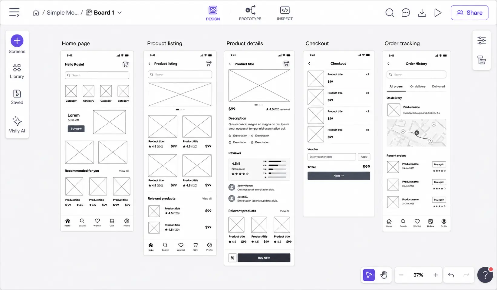 Wireframing