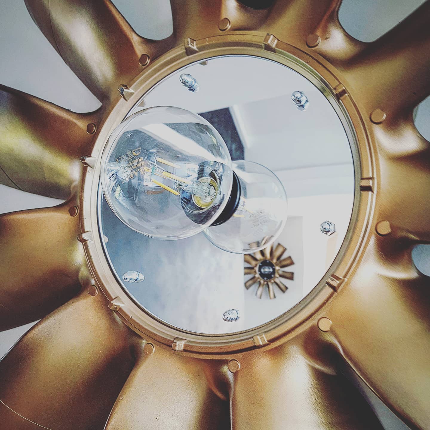 Different angle of our bloom bespoke pendants at Studio Masson in Paarden Eiland