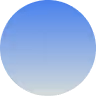 Circle gradient from blue at the top to light gray at the bottom.