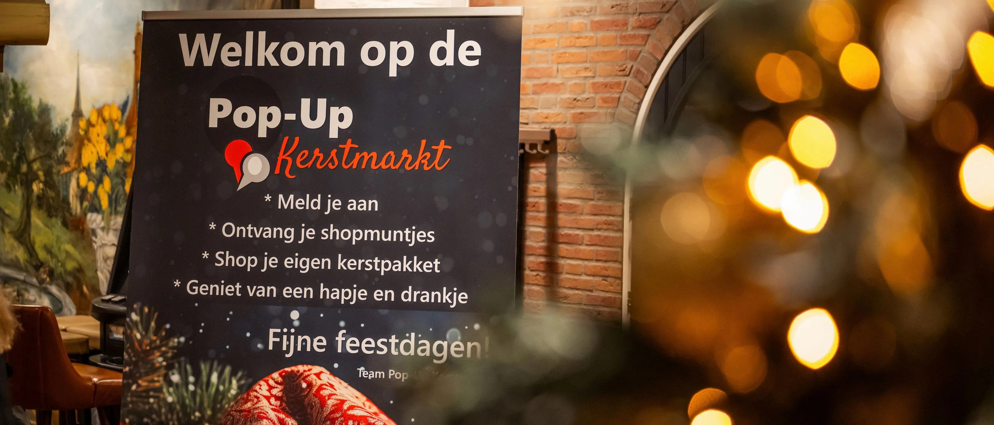 Pop-Up Kerstmarkt Kingspan