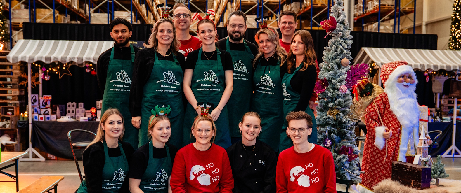 Het team van Pop-up Kerstmarkt zorgt ervoor dat jullie kerstmarkt in Veghel van begin tot eind goed geregeld is.