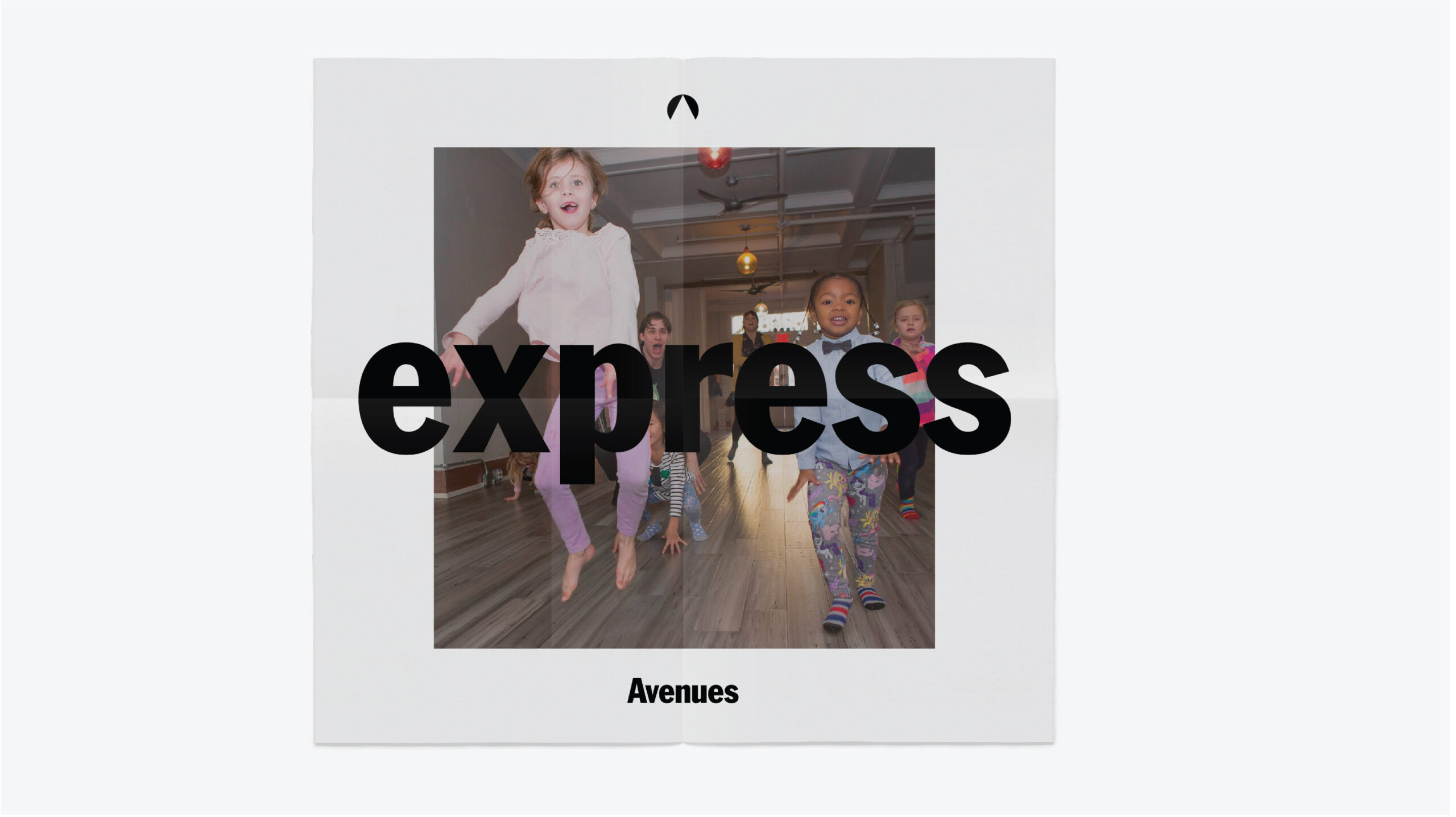 An image of an iPad showing a website Boring has created